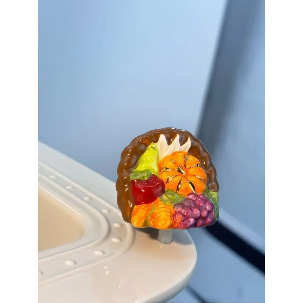 Nora Fleming Mini cornucopia platter charm